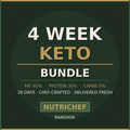 NutriKeto 4-Week Bundle Bangkok — Ketogenic Meal Plan Delivery
