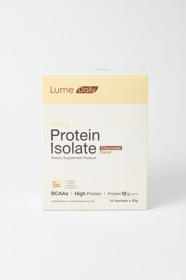 Lume Daily Whey Protein Isolate — Chocolate Flavor