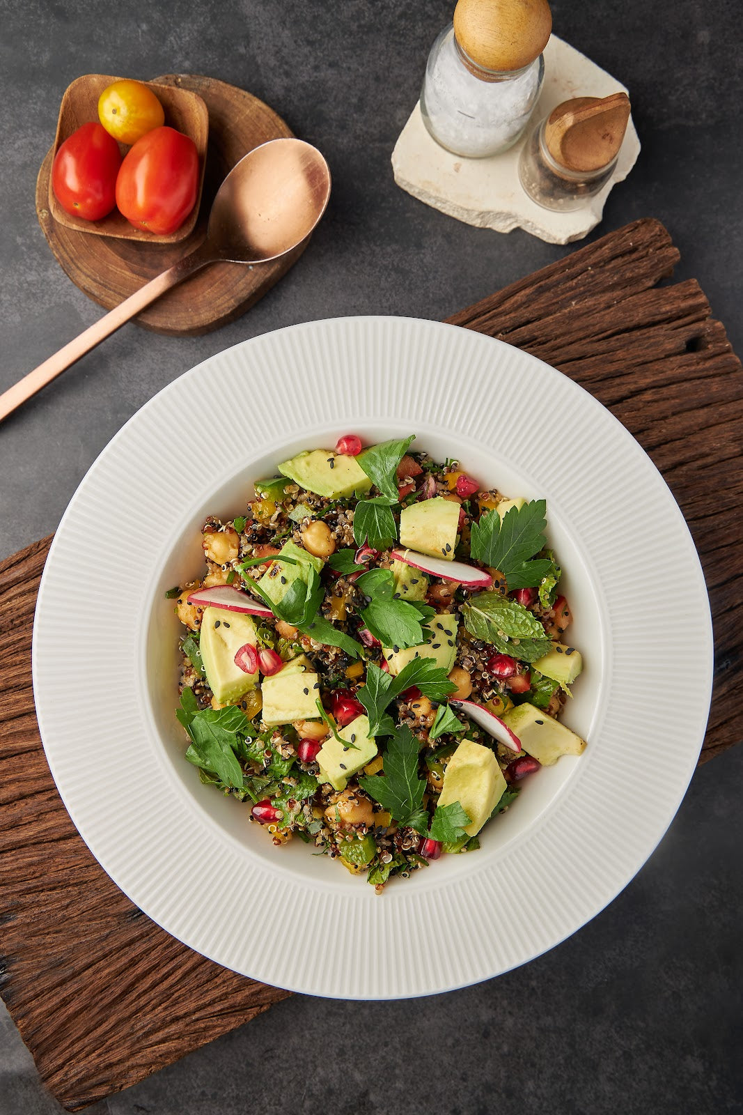 NutriVegan Meal Plan Bangkok - Quinoa Avocado Salad