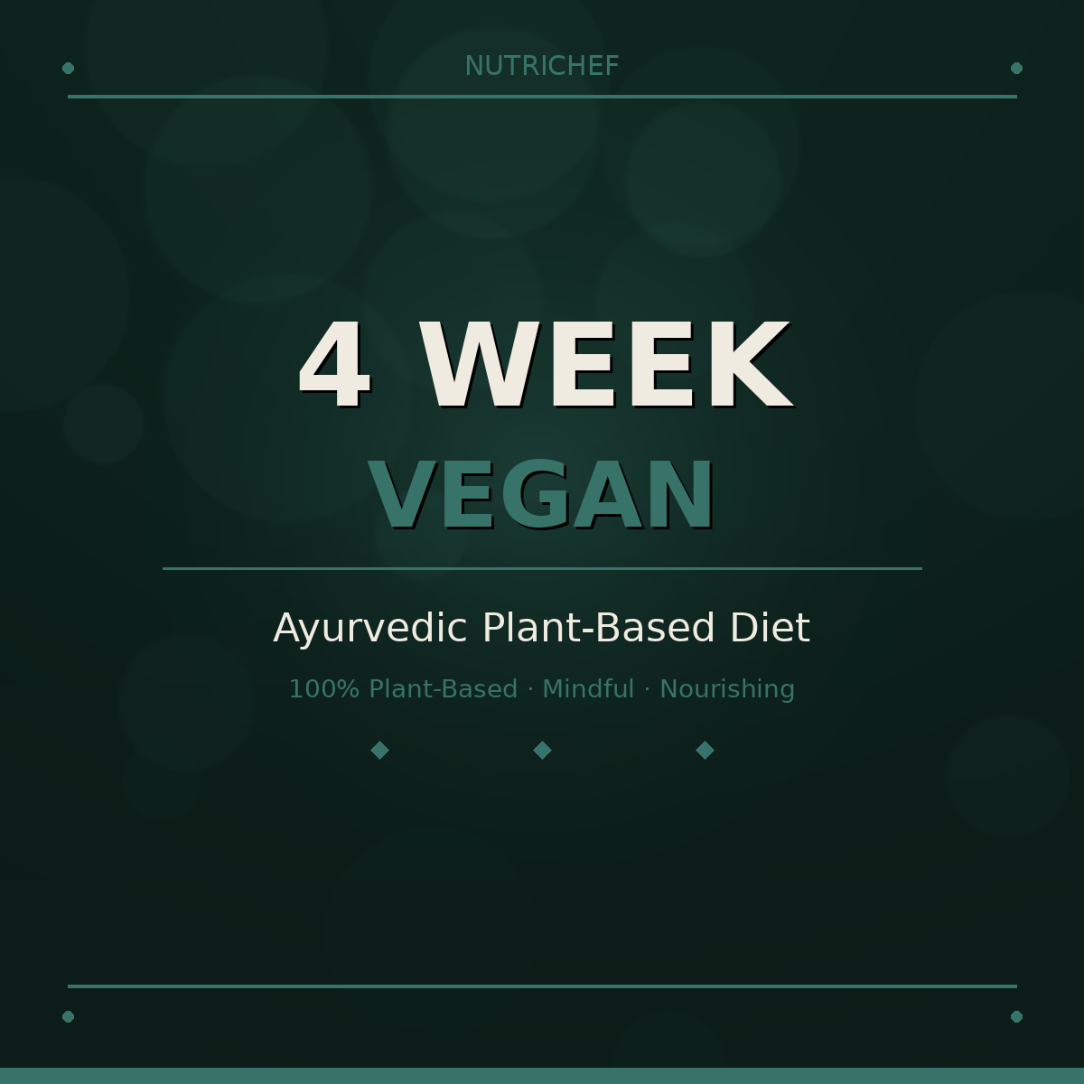 4-WEEK VEGAN CHALLENGE - Nutrichef