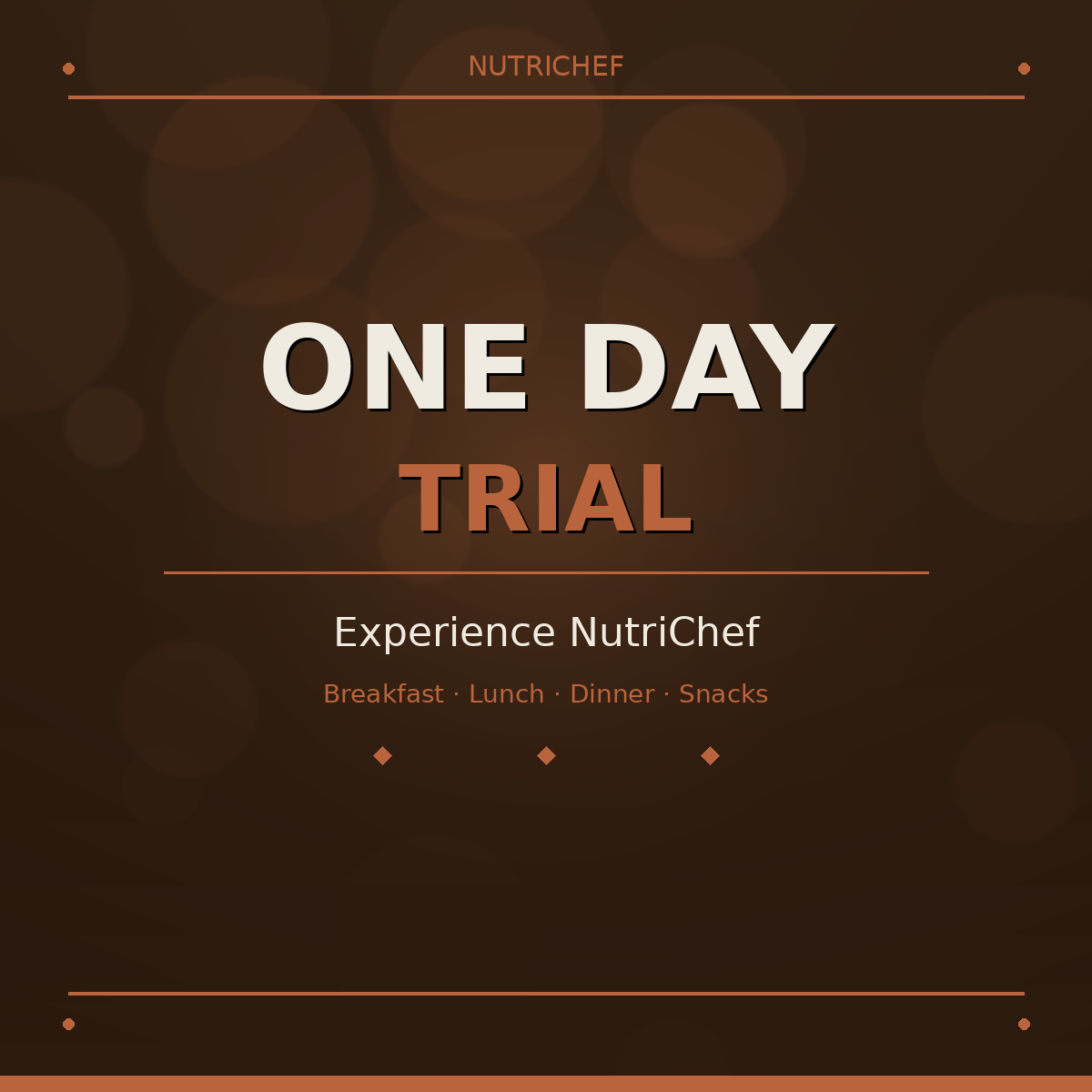 One Day Trial Meal Plan Bangkok — Try NutriChef Chef-Prepared Delivery