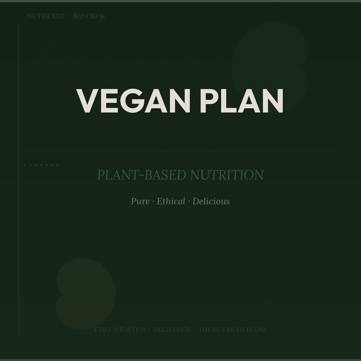 Vegan Meal Plans Bangkok — Saptha Plant-Based Meal Delivery
